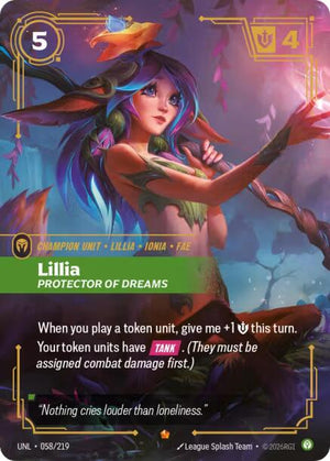 Lillia - Protector of Dreams [UNL - 058/219]