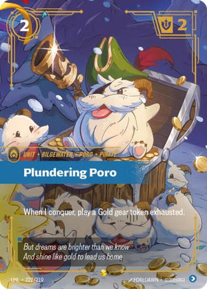 Plundering Poro (Overnumbered) [UNL - 222/219]