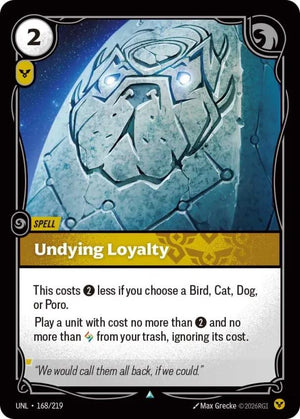 Undying Loyalty [UNL - 168/219]