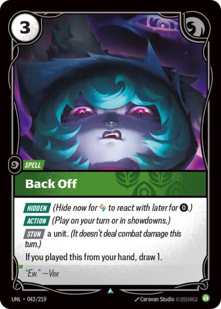 Back Off [UNL - 042/219]