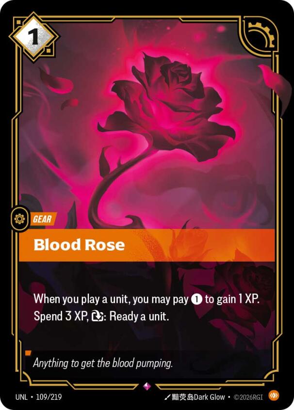 Blood Rose [UNL - 109/219]