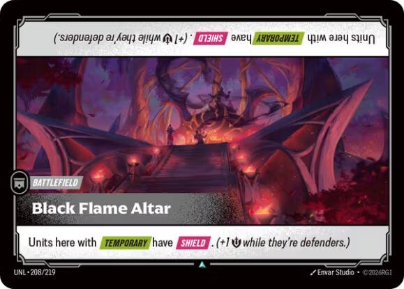 Black Flame Altar [UNL - 208/219]