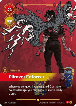 Vi - Piltover Enforcer (Overnumbered) [UNL - 229/219]