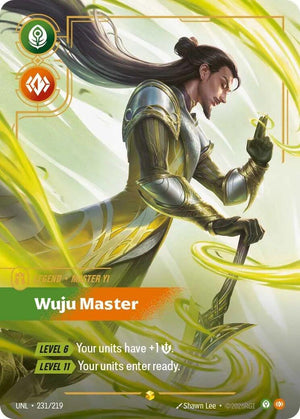 Master Yi - Wuju Master (Overnumbered) [UNL - 231/219]