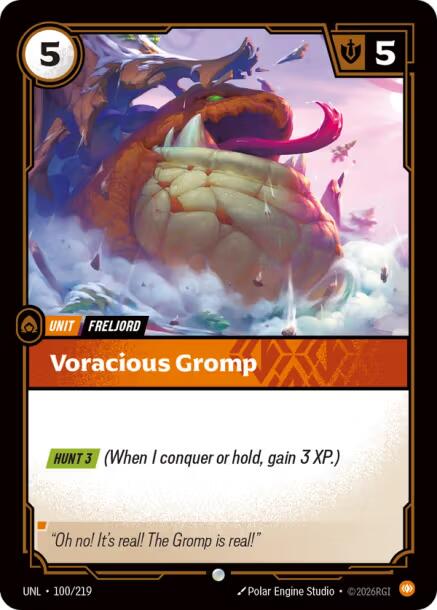 Voracious Gromp [UNL - 100/219]
