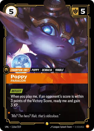 Poppy - Paragon (Alternate Art) [UNL - 116a/219]