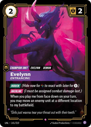 Evelynn - Entrancing [UNL - 141/219]