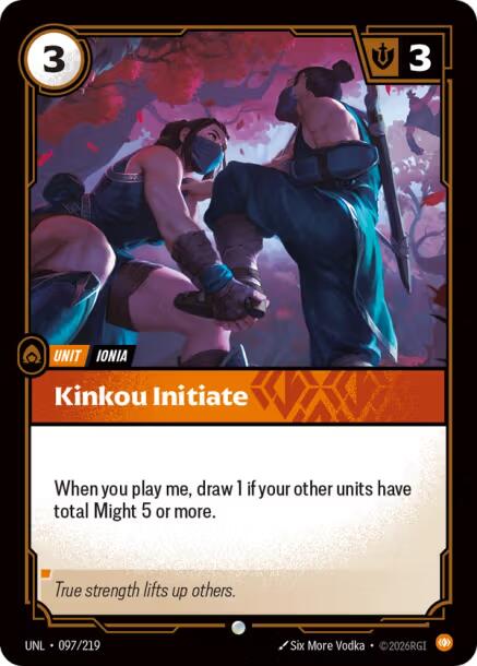 Kinkou Initiate [UNL - 097/219]