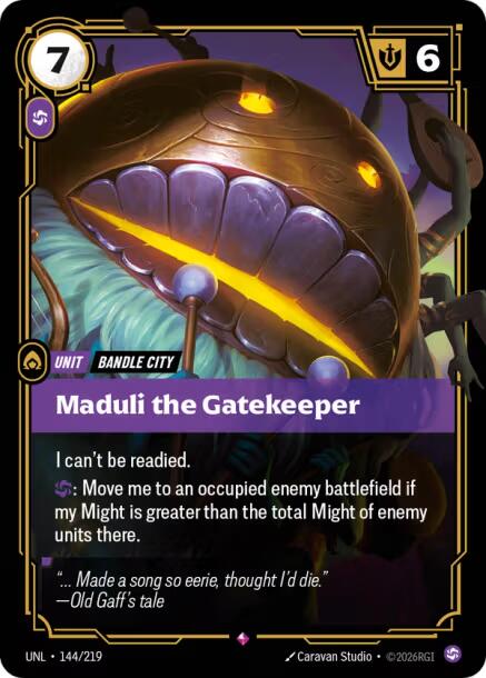 Maduli the Gatekeeper [UNL - 144/219]
