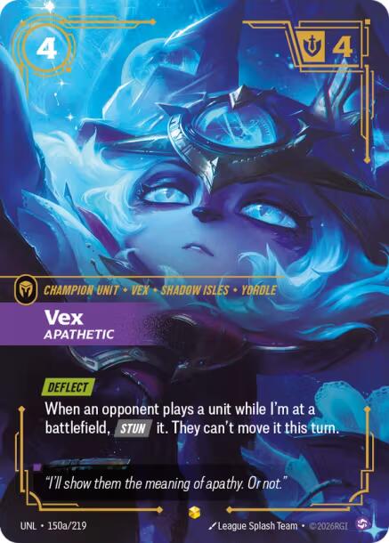 Vex - Apathetic (Alternate Art) [UNL - 150a/219]