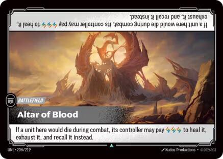 Altar of Blood [UNL - 206/219]