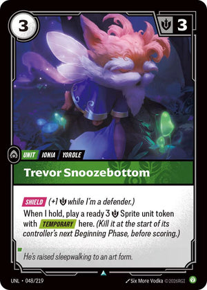 Trevor Snoozebottom [UNL - 048/219]