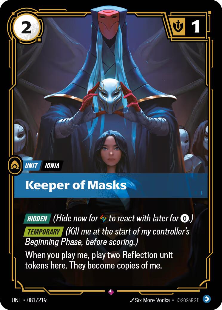 Keeper of Masks [UNL - 081/219]