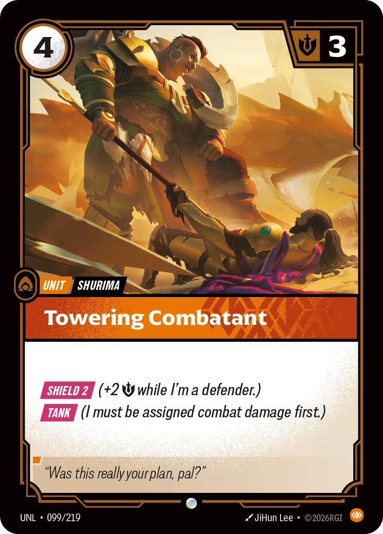Towering Combatant [UNL - 099/219]