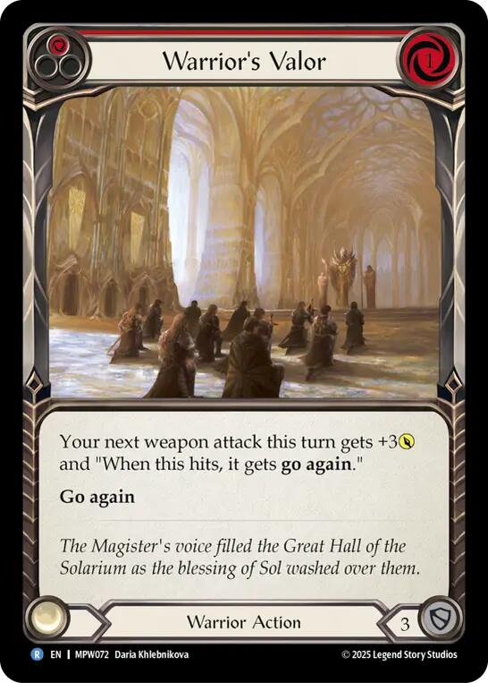 Warrior's Valor [MPW - MPW072]