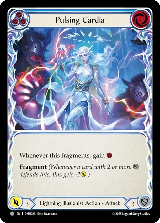 Pulsing Cardia (Blue) [OMN - OMN023]