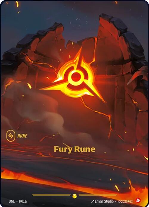 Fury Rune (R01a) [UNL - R01a]