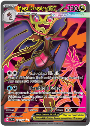Mega Dragalge ex - 104/086 [CRI - 104/086]