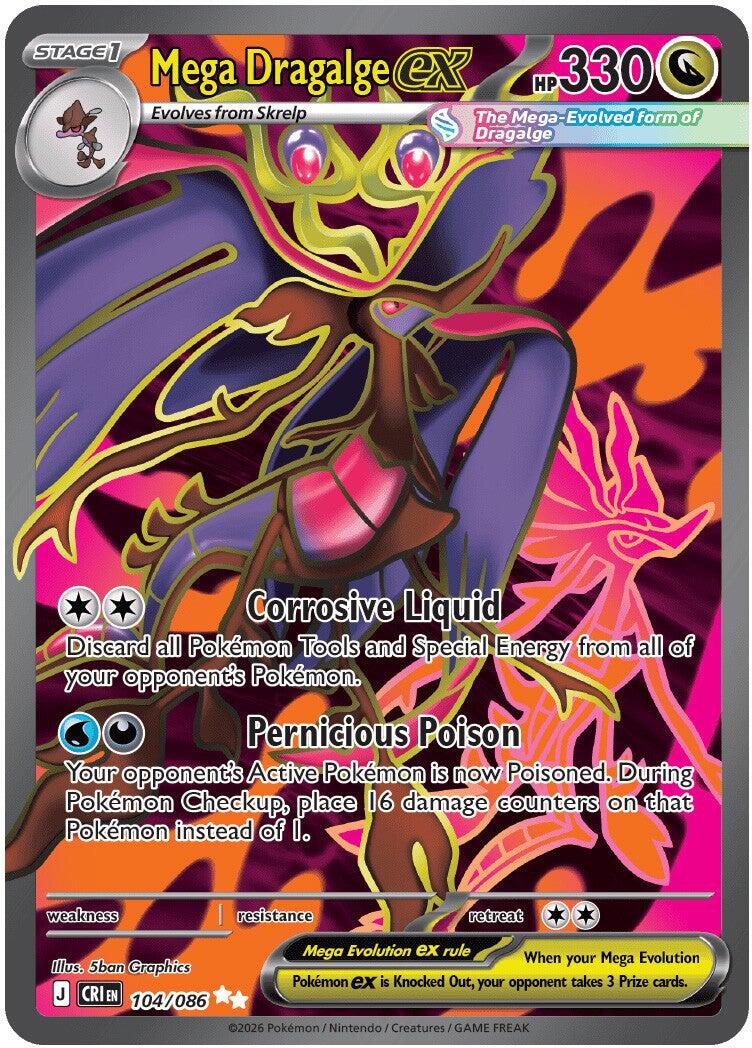 Mega Dragalge ex - 104/086 [CRI - 104/086]
