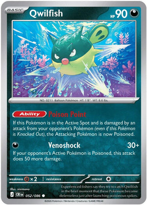 Qwilfish [CRI - 052/086]
