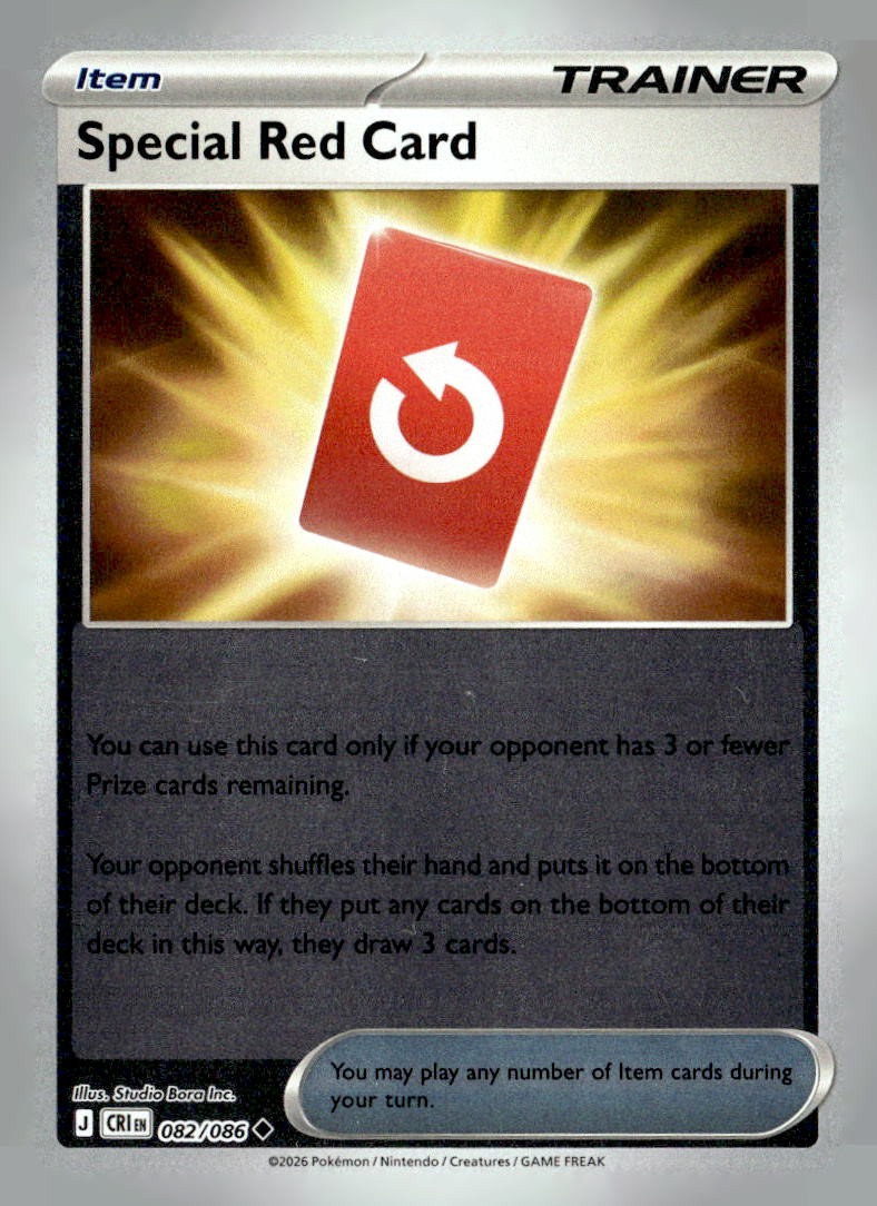 Special Red Card - 082/086 [CRI - 082/086]
