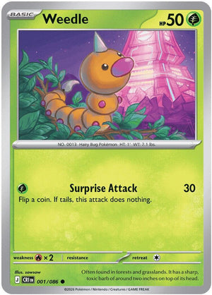 Weedle [CRI - 001/086]