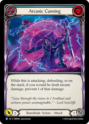 Arcanic Cunning (Blue) [OMN - OMN090]