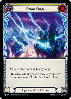 Enion Surge (Yellow) [OMN - OMN113]