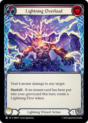 Lightning Overload (Red) [OMN - OMN115]