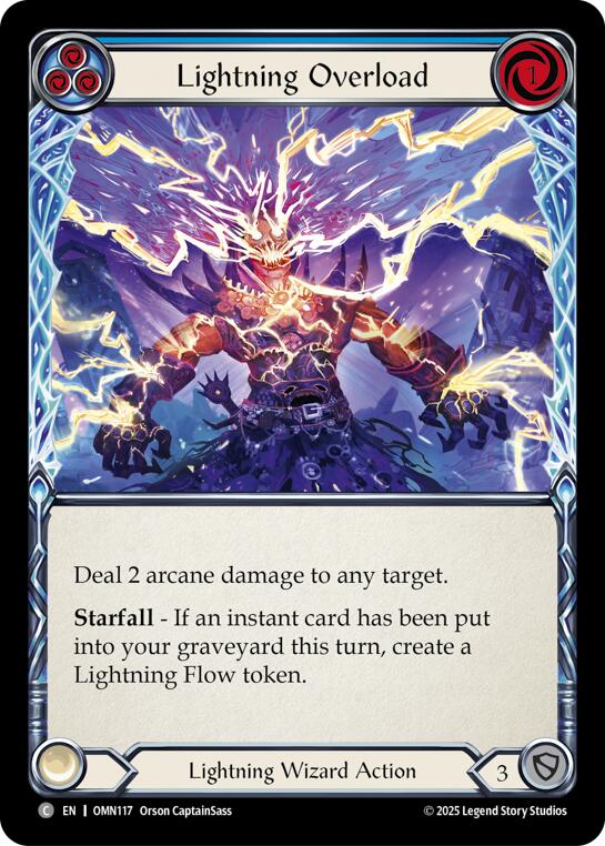 Lightning Overload (Blue) [OMN - OMN117]