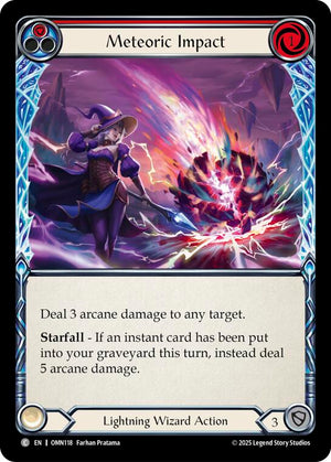 Meteoric Impact (Red) [OMN - OMN118]