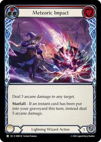 Meteoric Impact (Red) [OMN - OMN118]