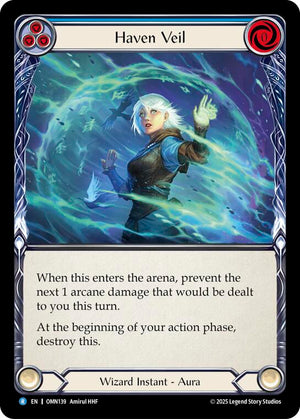 Haven Veil (Blue) [OMN - OMN139]