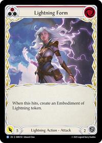 Lightning Form (Red) [OMN - OMN150]