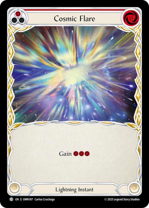 Cosmic Flare (Red) [OMN - OMN187]