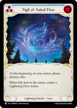 Sigil Of Astral Flow (Blue) [OMN - OMN199]