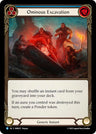 Ominous Excavation (Blue) [OMN - OMN217] Non- Foil
