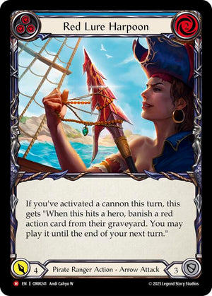 Red Lure Harpoon (Blue) [OMN - OMN241]