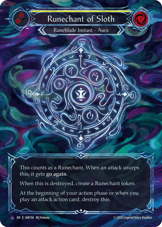Runechant of Sloth (Yellow)(Marvel) [OMN]