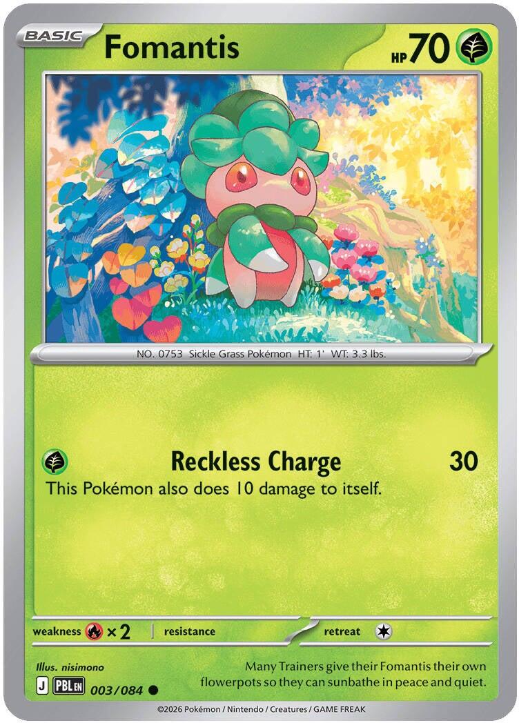 (Preorder) Fomantis - 003/084 [ME05 - 003/084]