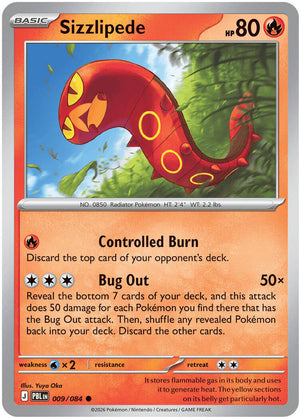 (Preorder) Sizzlipede [ME05 - 009/084]