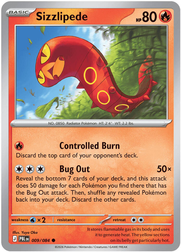 (Preorder) Sizzlipede [ME05 - 009/084]