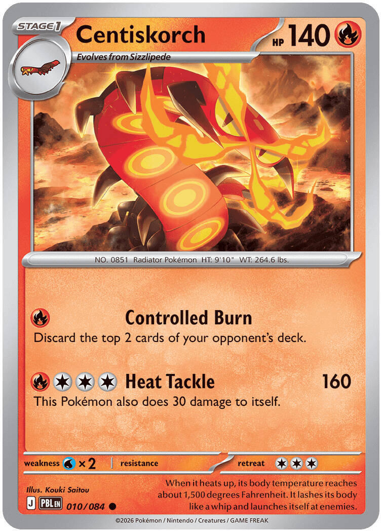 (Preorder) Centiskorch [ME05 - 010/084]