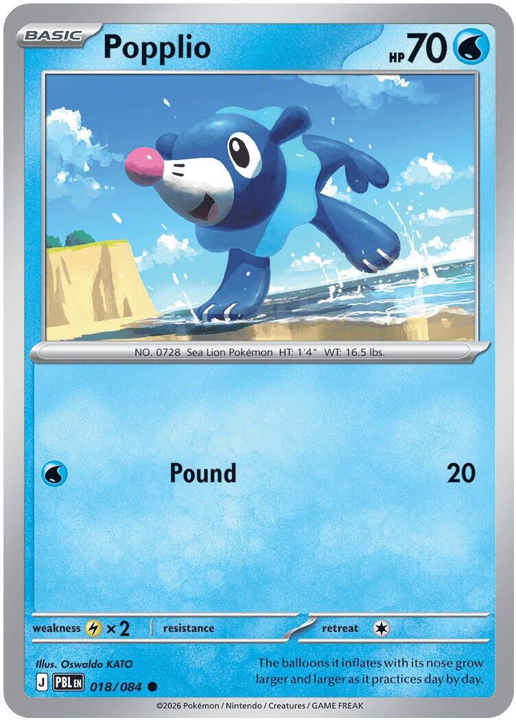 (Preorder) Popplio [ME05 - 018/084]