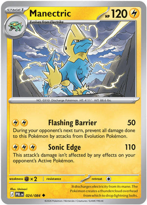 (Preorder) Manectric - 024/084 [ME05 - 024/084]