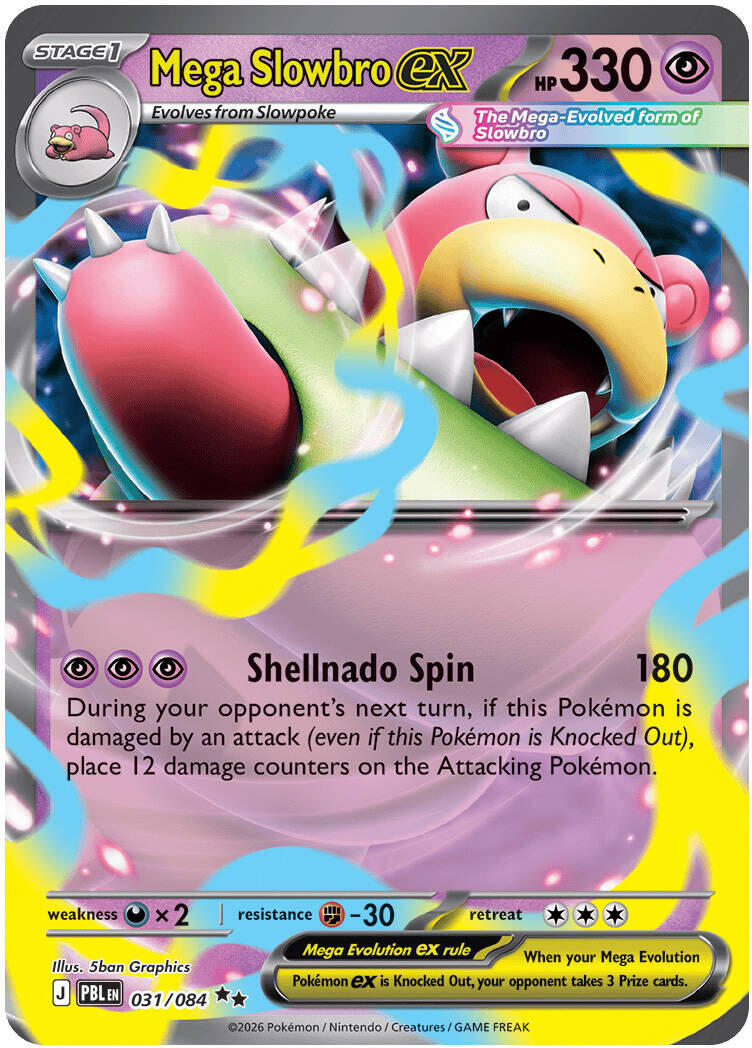 (Preorder) Mega Slowbro ex [ME05 - 031/084]