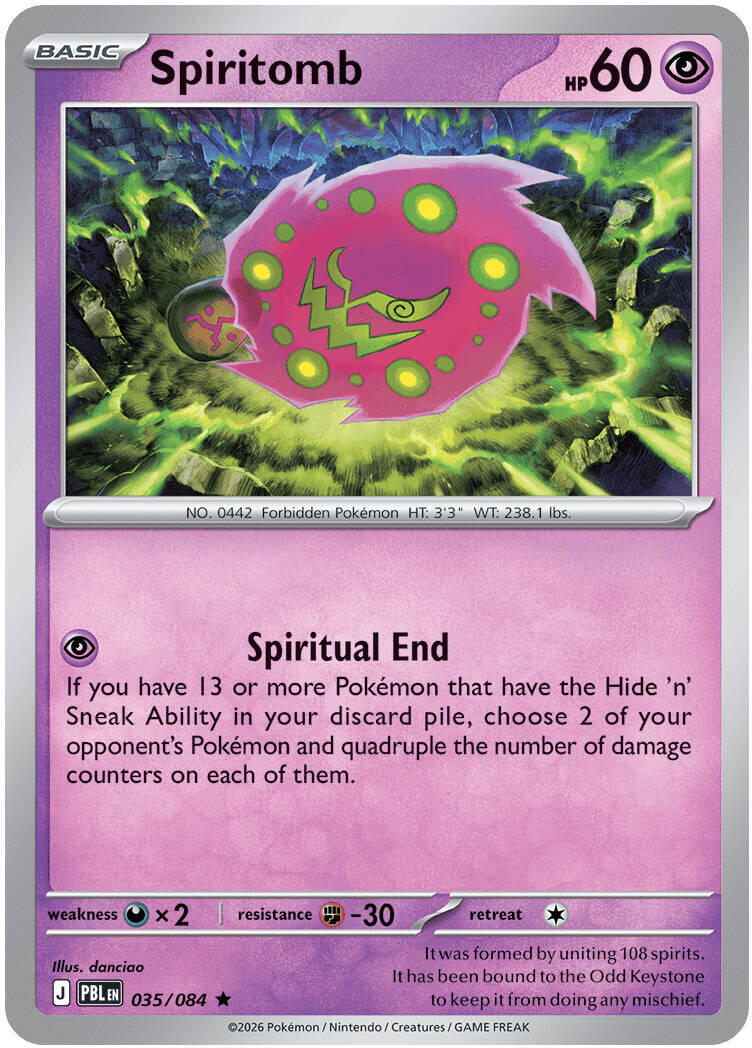 (Preorder) Spiritomb [ME05 - 035/084]