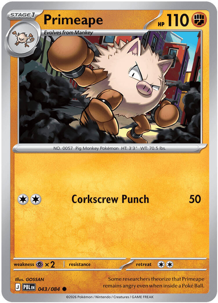 (Preorder) Primeape [ME05 - 043/084]