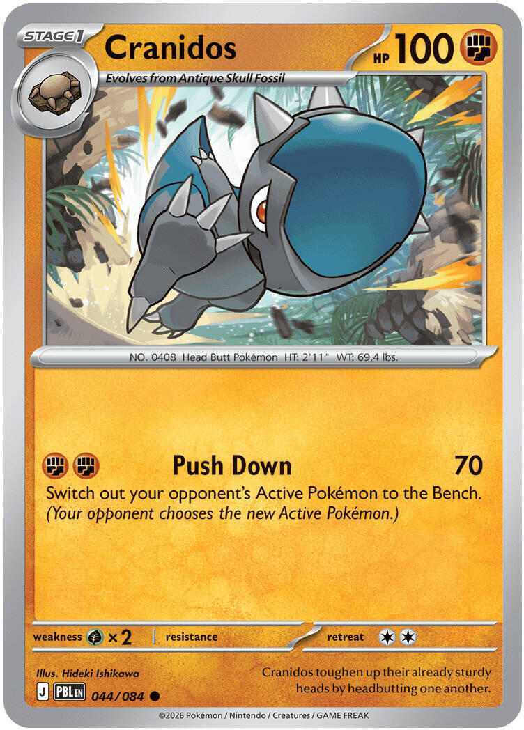 (Preorder) Cranidos [ME05 - 044/084]
