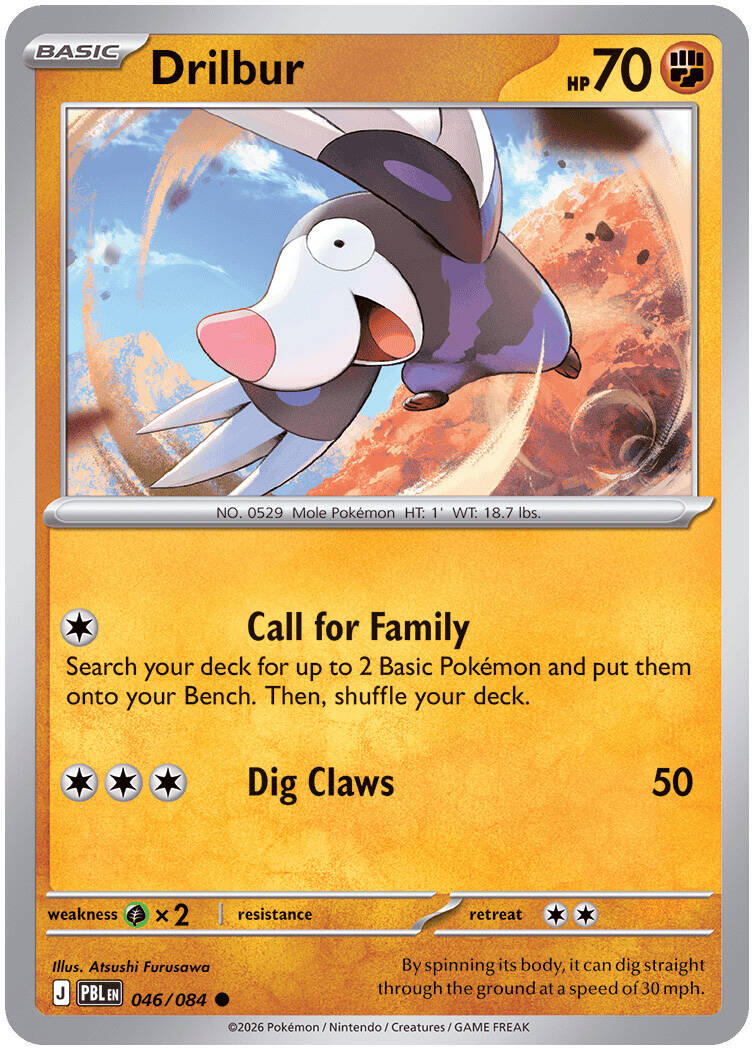(Preorder) Drilbur [ME05 - 046/084]
